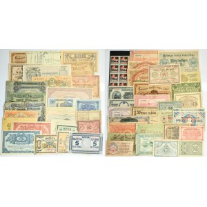 Group of European banknotes (Russia, Estonia, Lithuania, Latvia and Finnland)(ca. 60 pcs.)