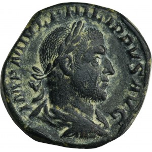 Roman Imperial, Philip I, Sestertius