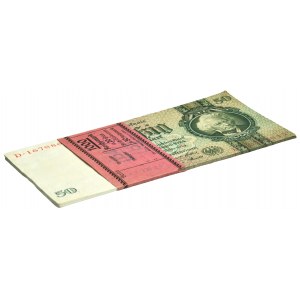 Germany, bank bundle 50 Reichsmark 1933 (20 pcs.)