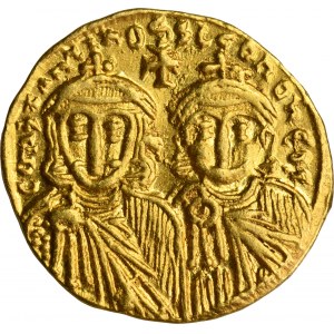 Byzantská říše, Konstantin V., Lev IV. a Lev III., Solidus