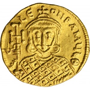 Byzantská říše, Konstantin V., Lev IV. a Lev III., Solidus