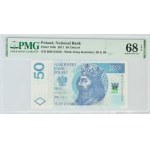 50 Gold 2017 - BJ 0123456 - PMG 68 EPQ - vzestupné číslování