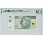 100 złotych 2018 - EZ 8888888 - PMG 66 EPQ - SOLID