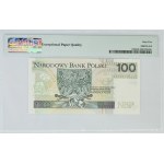 100 złotych 2018 - FG 0012345 - PMG 65 EPQ - numeracja rosnąca