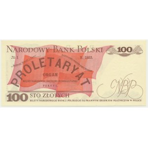 100 zloty 1975 - B -.