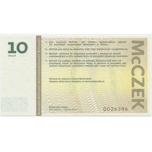 PWPW, McCzek voucher for 10 zloty 2013