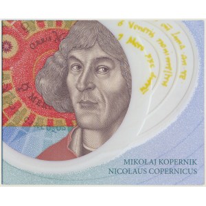 PWPW, pusty folder do banknotu 20 złotych 2023 - M. Kopernik