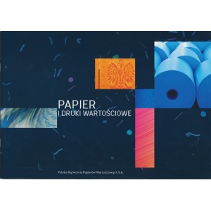 PWPW, pusty folder Papier i Druki Wartościowe