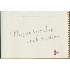 PWPW, zložka s 23 vodoznakmi Unikátna značka prestíže vrátane Žigmunda III Vasa