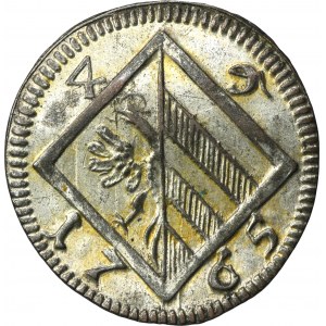 Nemecko, mesto Norimberg, 4 Fenigi 1765 N