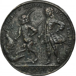 Spojené kráľovstvo, The Duke of Argyle &amp; Sir Medal. Robert Walpole bez dátumu