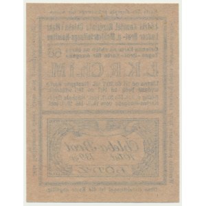 Łódź, kartka żywnościowa na chleb 1917 - 68 - jednorazowa -