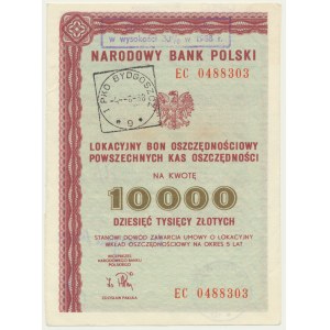 PKO 5-ročný vkladový sporiaci dlhopis, 10 000 PLN, úroková sadzba 30%