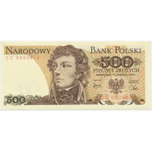 500 złotych 1979 - CC - ostatnia seria rocznika
