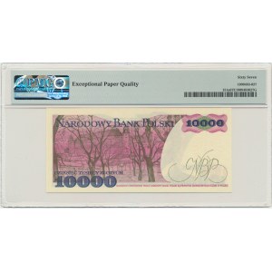 10,000 PLN 1987 - Y - PMG 67 EPQ