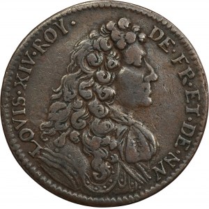 Germany, Louis XIV, Rechenpfennig Nurnberg 1679