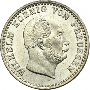 Německo, Pruské království, Wilhelm I, 2 1/2 Silber groschen Berlin 1863 A