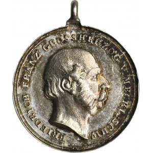 Německo, Meklenbursko-Schwerin, Friedrich Franz, Medaile 1859 - DEM VERDIENSTE