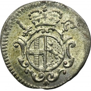 Germany, Bishopric of Fulda, Heinrich VIII von Bibra 1759-1788, 1 Kreuzer 1769 H