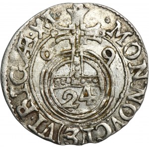 Riga under Swedish rule, Carol XI, 3 Polker Riga 1669 - RARE