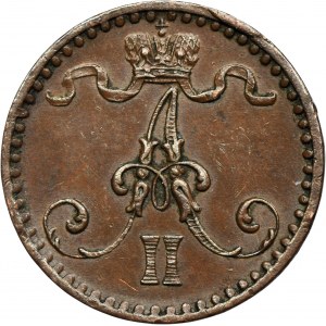 Finland, Autonomia, Alexander II, 1 Penni Helsinki 1865