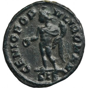 Roman Imperial, Severus II, Quarter Follis