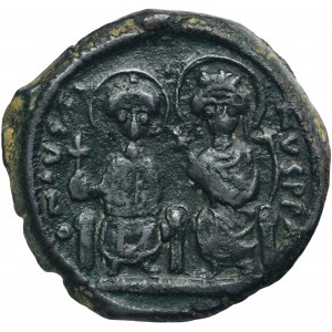 Byzantská ríša, Justín II, Follis