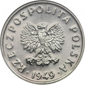Vzorka NICHOLS, 5 halierov 1949 - GCN MS62