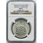 100 zlotých 1966 Mieszko i Dąbrówka - NGC MS67