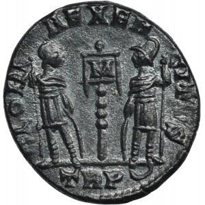 Roman Imperial, Constans, Follis