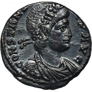 Roman Imperial, Constans, Follis