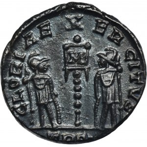 Roman Imperial, Constans, Follis