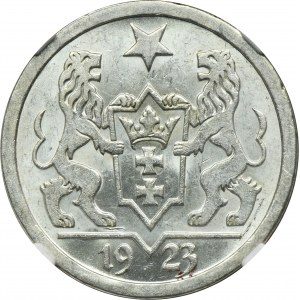Freie Stadt Danzig, 2 guldenů 1923 - NGC MS63
