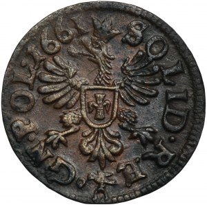 Jan II Kazimierz, Szeląg koronny Kraków 1661