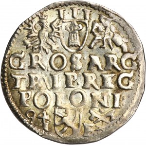 Sigismund III Vasa, 3 Groschen Posen 1594