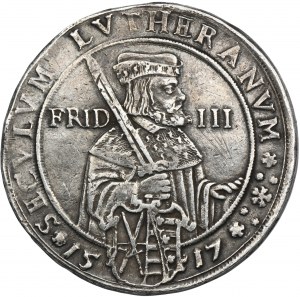 Niemcy, Elektorat Saksonii, Jan Jerzy I, Dwutalar Drezno 1617