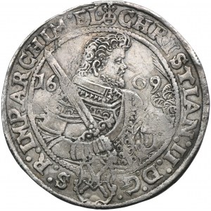 Nemecko, Saské kurfirstvo, Christian II, Drážďanský tolar 1609