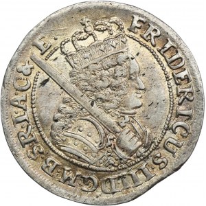 Germany, Brandenburg-Prussia, Friedrich III, 1/4 Thaler Königsberg 1699 SD