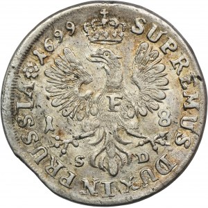 Nemecko, Brandenbursko-Prusko, Fridrich III, Ort Königsberg 1699 SD