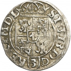 Sigismund III Vasa, 3 Polker Bromberg 1616 - RARE