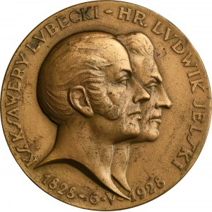 Medaila k 100. výročiu založenia Poľskej banky 1928