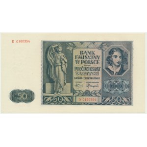 50 zloty 1941 - D -