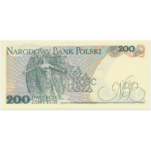 200 złotych 1986 - CR - pierwsza seria rocznika