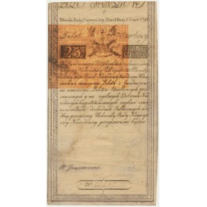 25 złotych 1794 - C - z herbem w filigranie