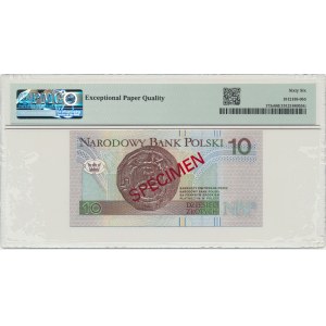 10 złotych 1994 - WZÓR - AA 0000000 - Nr. 080 - PMG 66 EPQ