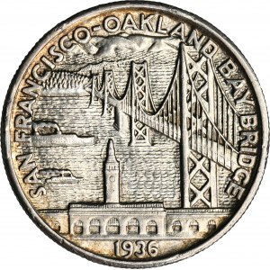 USA, 1/2 dolaru San Francisco 1936 S - San Francisco - Oakland Bay Bridge