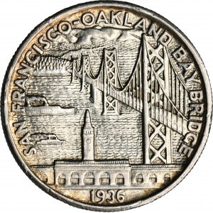 USA, 1/2 dolára San Francisco 1936 S - San Francisco - Oakland Bay Bridge