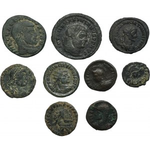 Set, Roman Imperial, Mix of coins (9 pcs.)