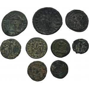 Set, Roman Imperial, Mix of coins (9 pcs.)