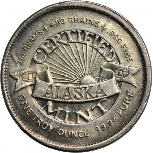 USA, Medal Trans-Alaskan Pipeline 1975 S